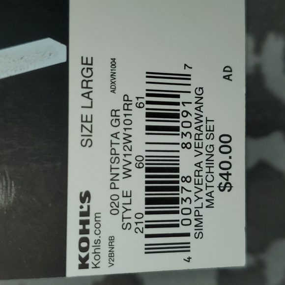 NWT Vera Wang Top - Picture 6 of 9